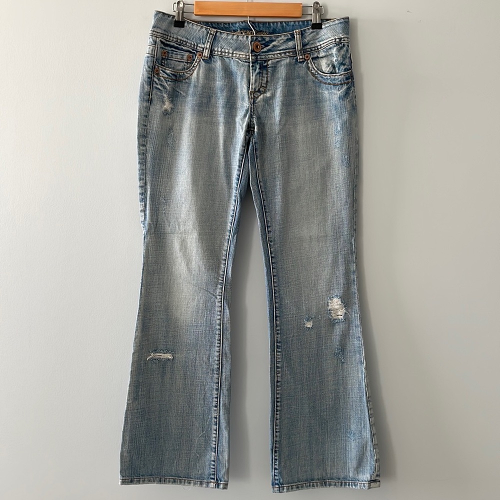 American Eagle Outfitters Artist Low Rise Boot Cut Jeans